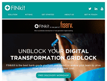 Tablet Screenshot of finkit.com